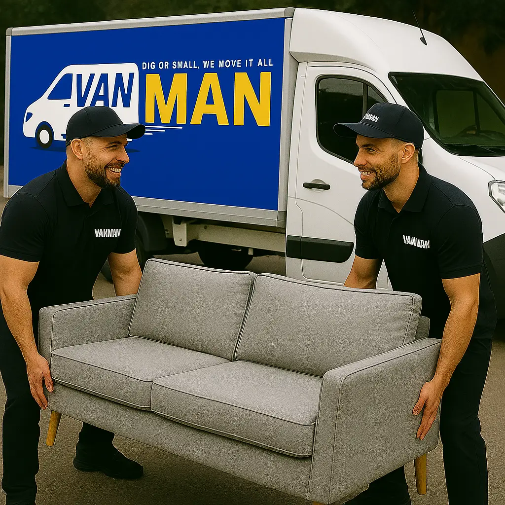 Moving your furniture with van man service