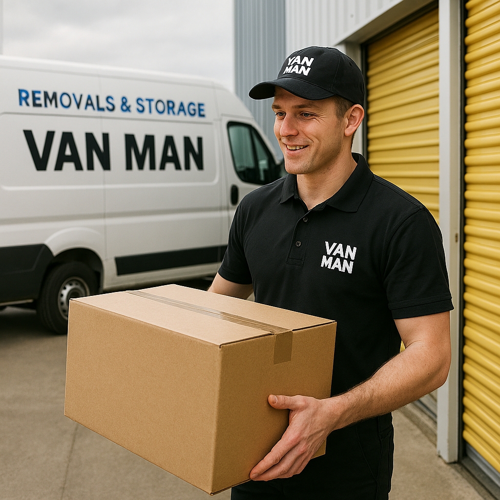 van with man