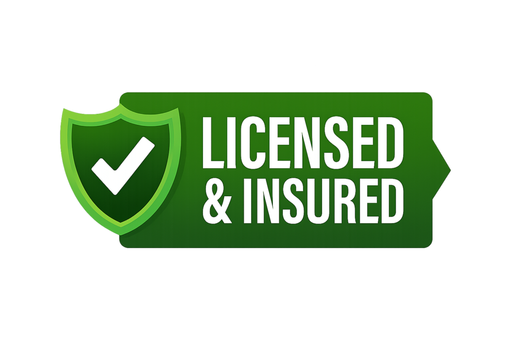 Fully Licensed and insured moving and removal service