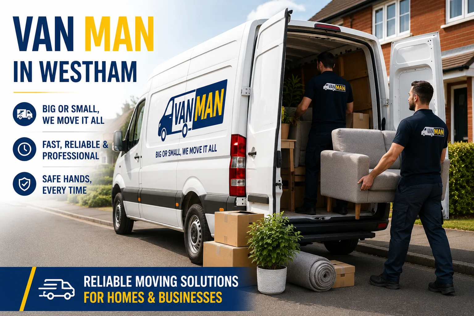 Hire a Van with Driver in Westham – Reliable Moving Services for Homes and Businesses