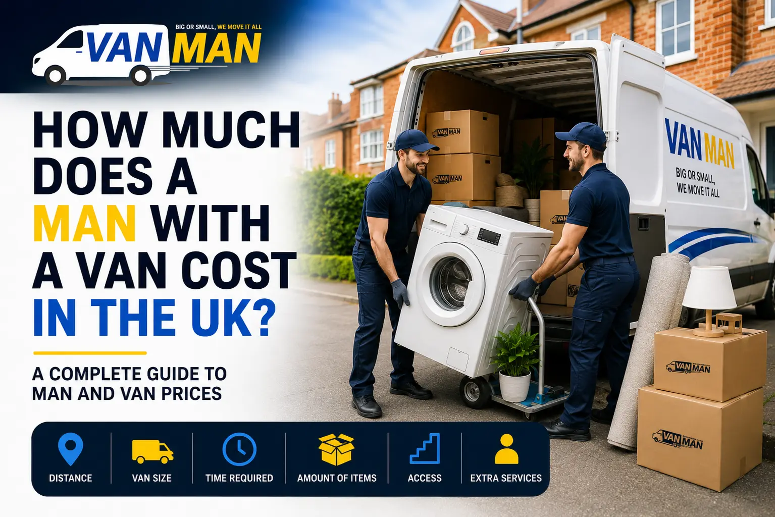 How Much Does a Man With a Van Cost in the UK?