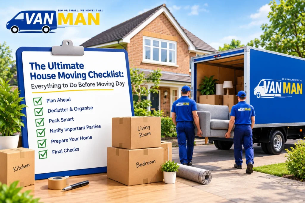 The Ultimate House Moving Checklist: Everything to Do Before Moving Day